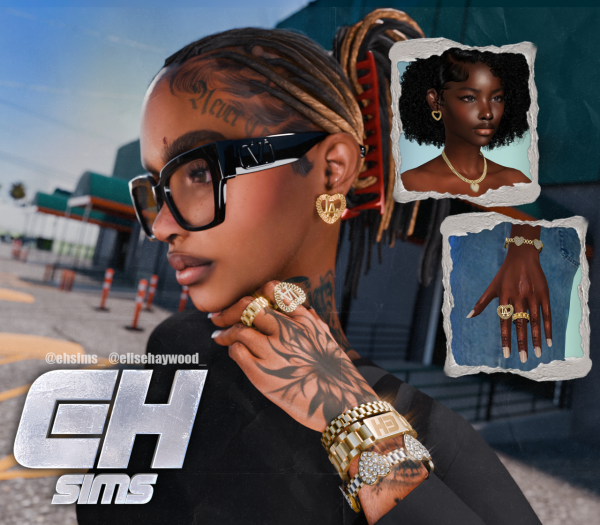 Alpha Swap Meet COLLECTION ROLEX Jewelry by simsfinds - The Sims 4 Custom Content