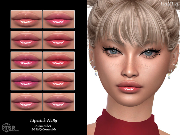 Alpha tsr Glossy Lipstick N289 - The Sims 4 Custom Content