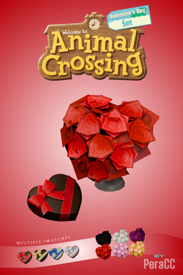 Maxis Match Valentine's Day Set by peracc - The Sims 4 Custom Content