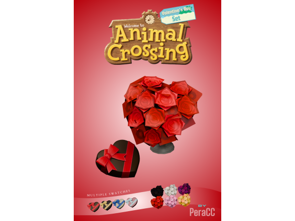 Maxis Match Valentine's Day Set - The Sims 4 Custom Content