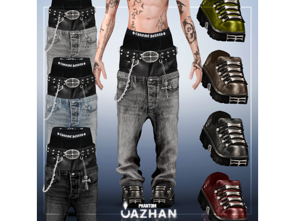 Alpha [PHANTOM] by cazhancc - The Sims 4 Custom Content