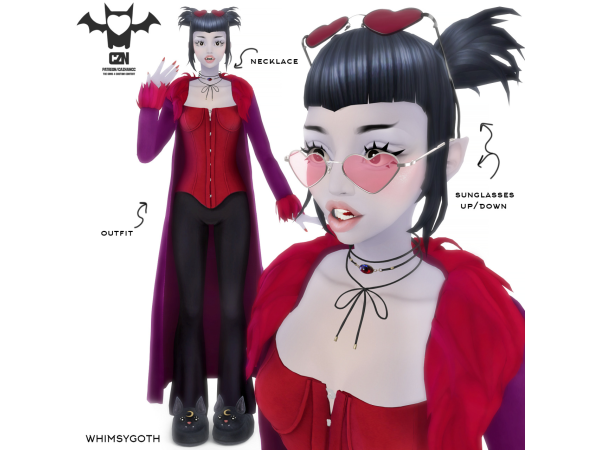 Maxis Match [WHIMSYGOTH] by cazhancc - The Sims 4 Custom Content