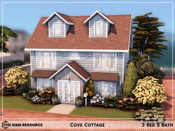 Maxis Match Cove Cottage - The Sims 4 Custom Content
