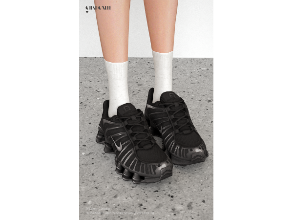 Alpha Nike Shox TL Sneakers by charonlee - The Sims 4 Custom Content