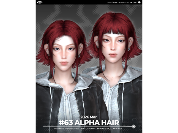 [JINO] HAIR N63 v1 & v2