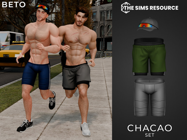Alpha Chacao (Set) by Beto_ae0 - The Sims 4 Custom Content