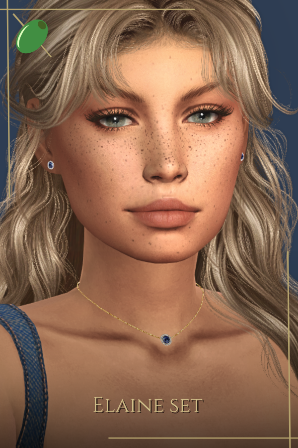Alpha Elaine Set by pitted0live - The Sims 4 Custom Content