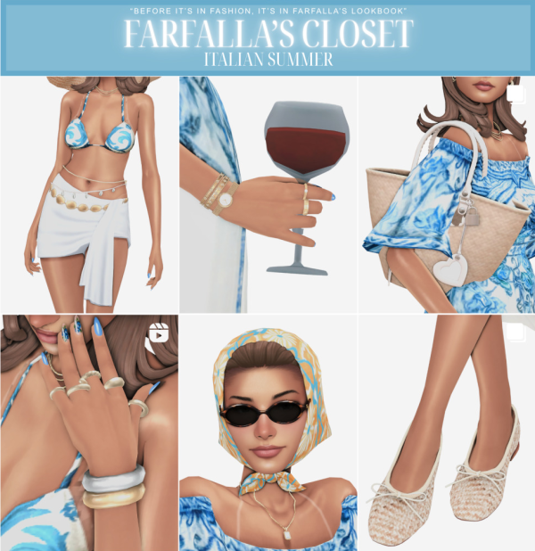 Maxis Match ITALIAN SUMMER by simsfinds - The Sims 4 Custom Content