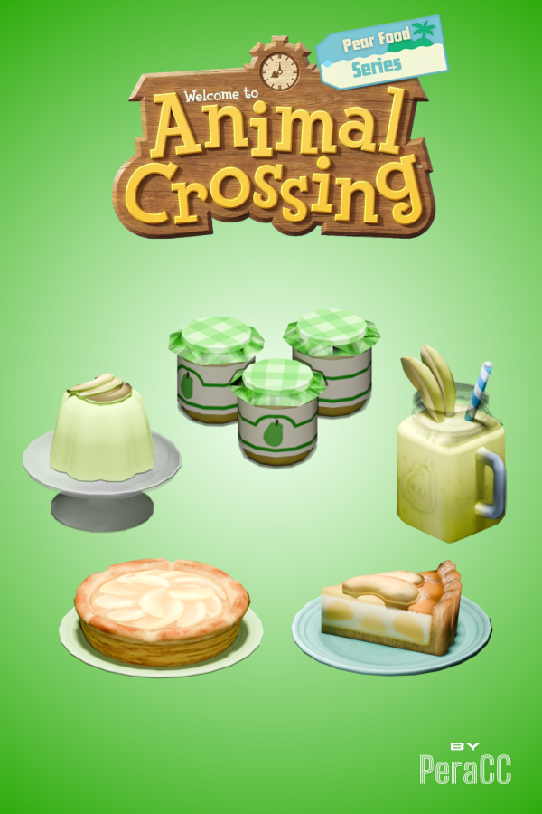 Maxis Match Pear Food Series by peracc - The Sims 4 Custom Content