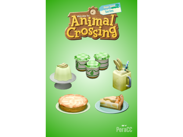 Maxis Match Pear Food Series - The Sims 4 Custom Content