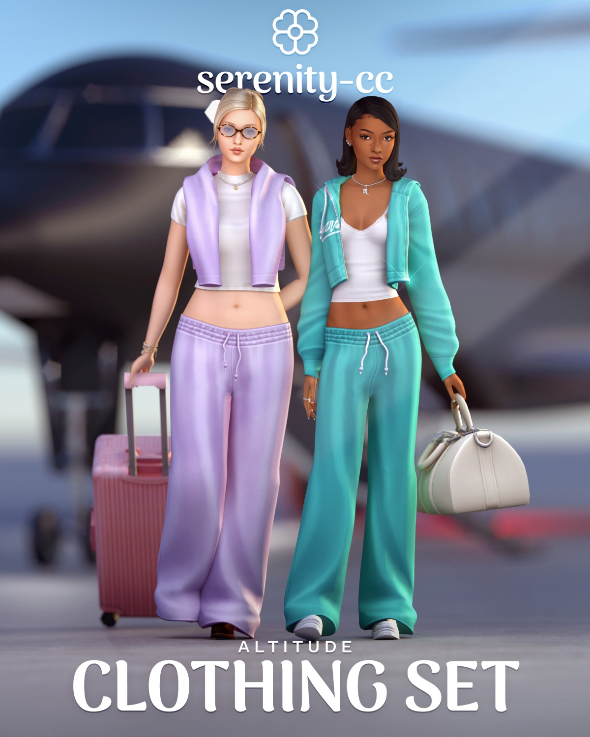 Maxis Match Altitude Set by simsfinds - The Sims 4 Custom Content