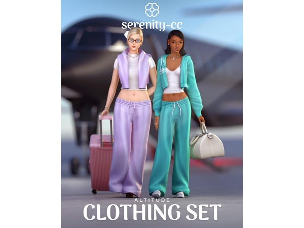 Maxis Match Altitude Set by serenitycc - The Sims 4 Custom Content