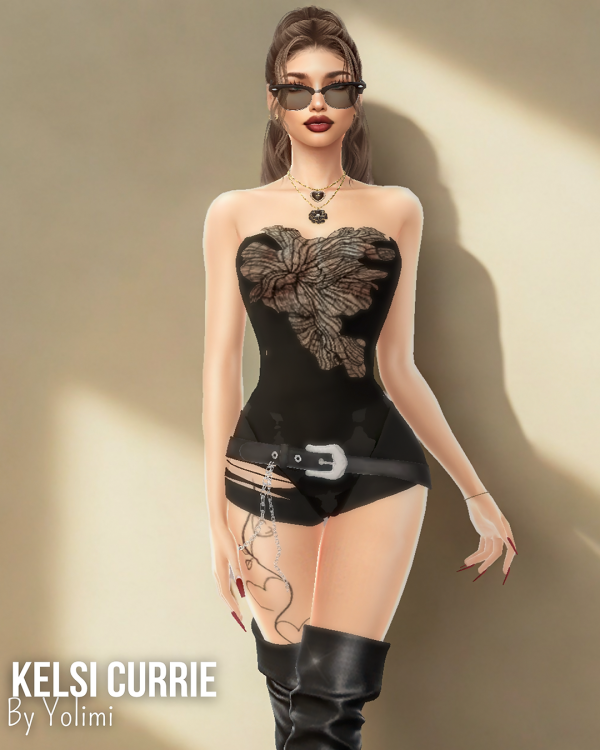 Alpha Kelsi Currie by Yolimi - The Sims 4 Custom Content