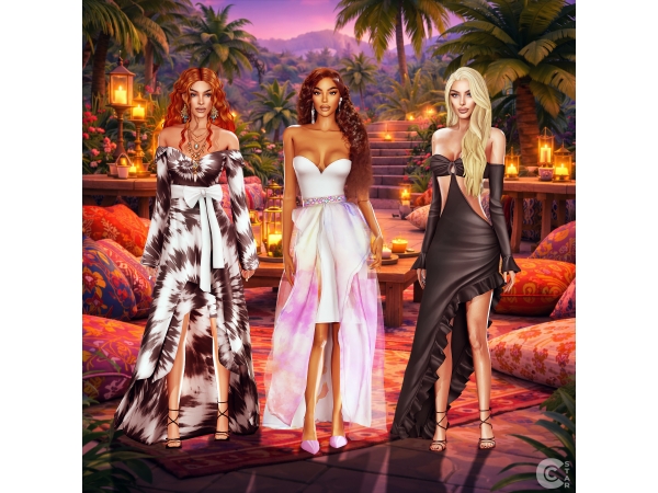 Maxis Match Sims 4 Sunset Glam Drop The Dresses Taking Over Your Game - The Sims 4 Custom Content