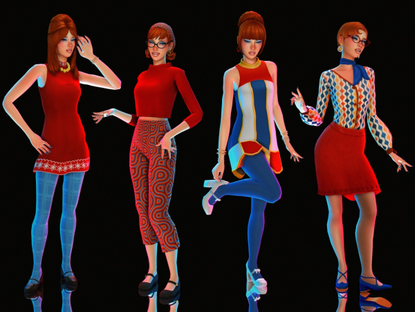 Maxis Match lookbook by simsfinds - The Sims 4 Custom Content