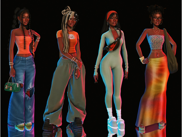 Mix lookbook by regulusims - The Sims 4 Custom Content