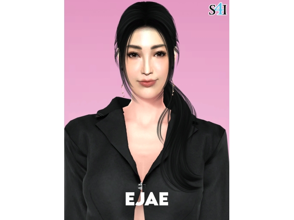 Alpha Sims 4 CAS Ejae - The Sims 4 Custom Content