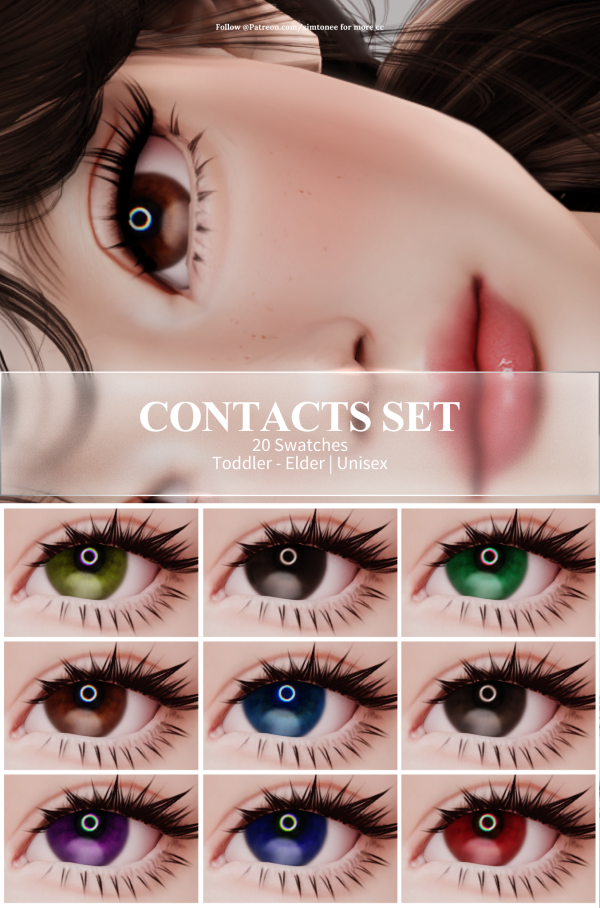 Maxis Match Simtonee HeartBeat Set by simsfinds - The Sims 4 Custom Content