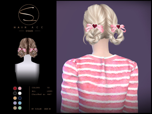 Alpha sclub_ts4_ACC_ 010426 Club by S - The Sims 4 Custom Content