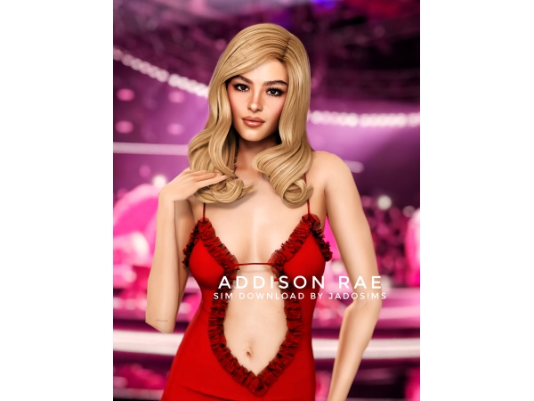 Alpha Addison Rae (Sim Download) - The Sims 4 Custom Content