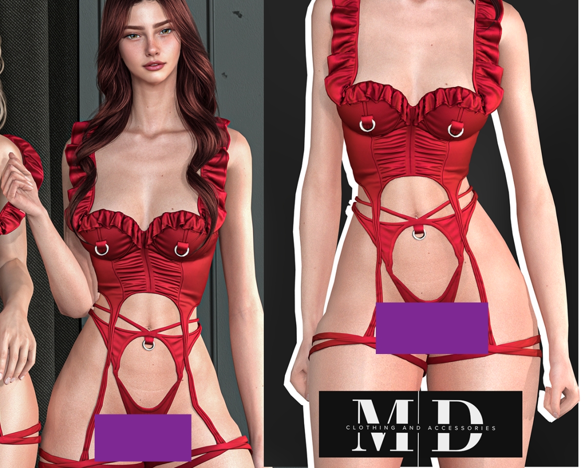 Alpha NEW Scarlet Love Collection SUN by mydarling20 - The Sims 4 Custom Content