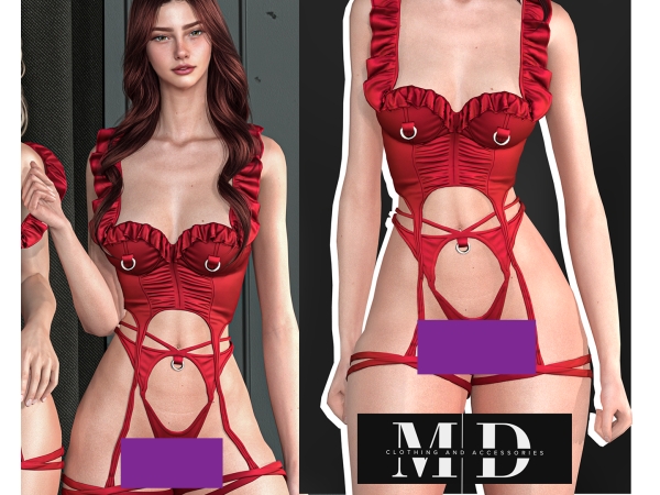 Alpha NEW Scarlet Love Collection SUN - The Sims 4 Custom Content