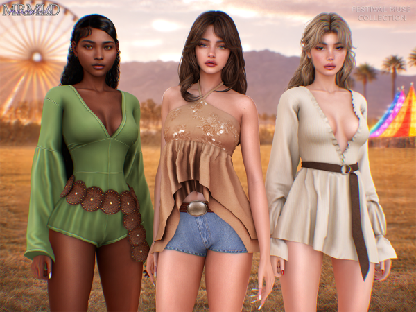 Alpha Festival Muse Collection - The Sims 4 Custom Content