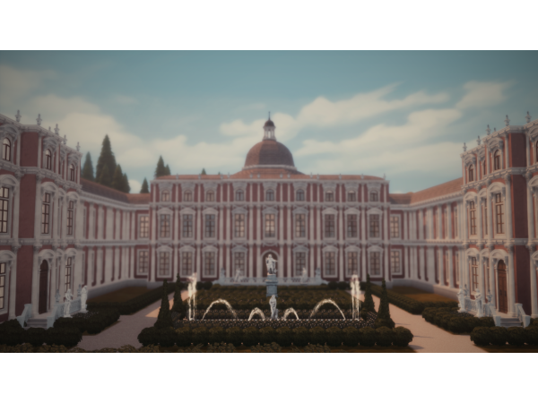 Mix Windslar Palace by Artyomsims4 - The Sims 4 Custom Content