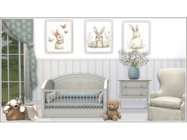 Maxis Match Sweet Easter Bunnies - The Sims 4 Custom Content