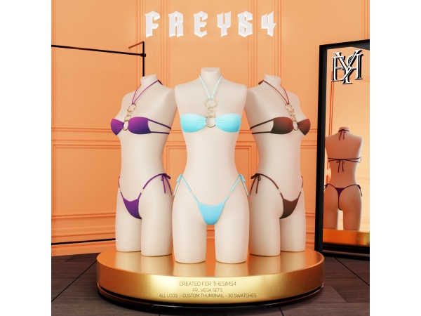 Alpha FR_Vega Sets - The Sims 4 Custom Content