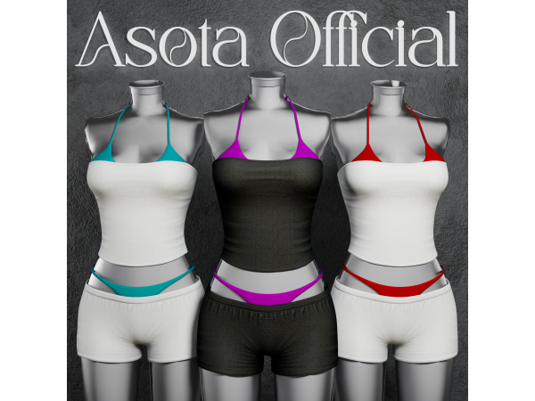Alpha [ASOTA OFFICIAL] Anvika Outfit - The Sims 4 Custom Content