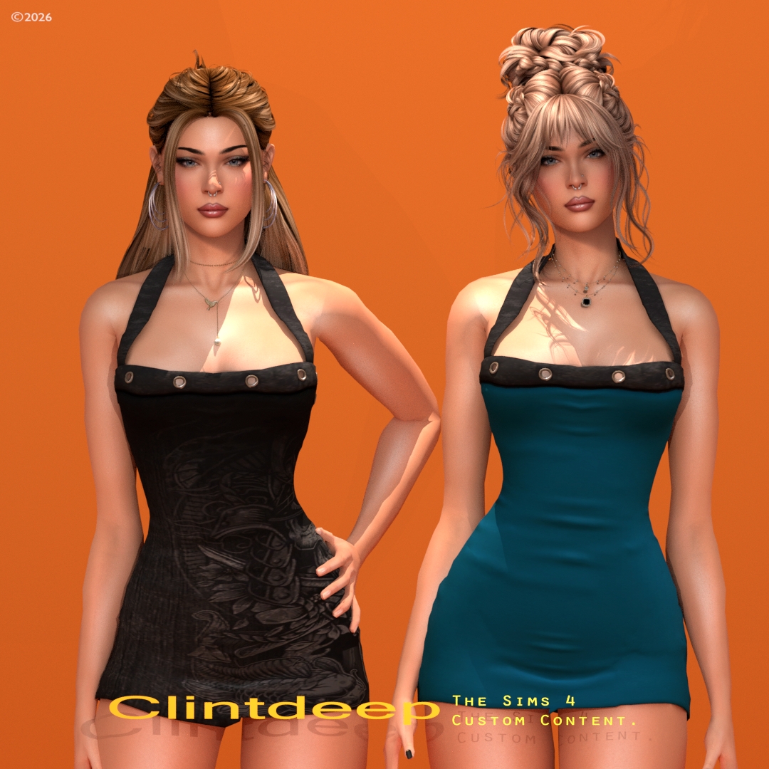 Alpha Clintdeep Luna Outfit by clintdeep - The Sims 4 Custom Content