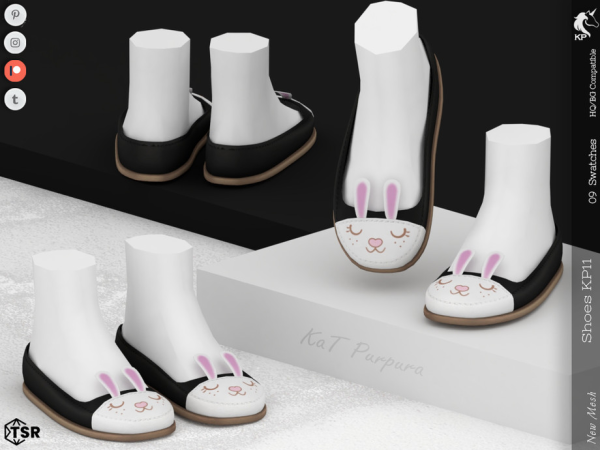 Mix Shoes KP11 Child by KaTPurpura - The Sims 4 Custom Content