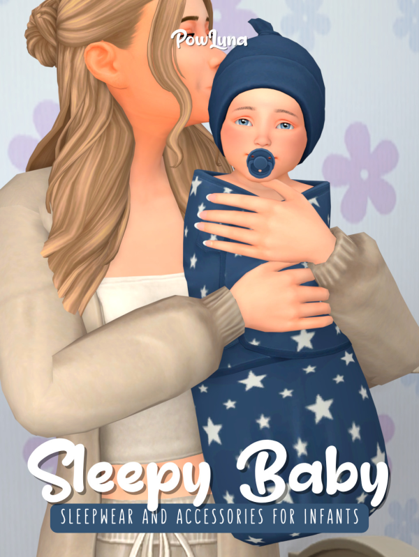Maxis Match SLEEPY BABY set by simsfinds - The Sims 4 Custom Content