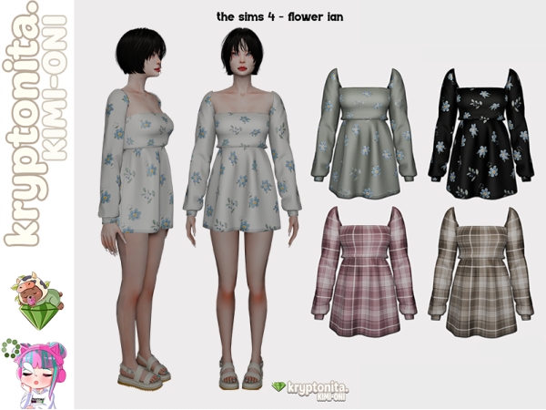 Maxis Match Flower ian - The Sims 4 Custom Content