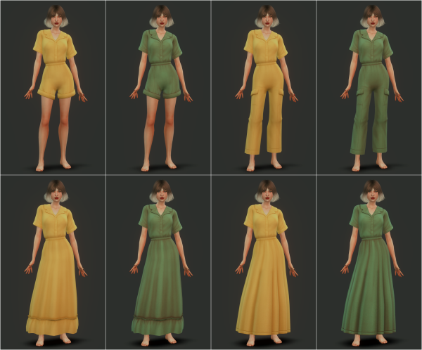 Maxis Match Set Mariam by simsfinds - The Sims 4 Custom Content