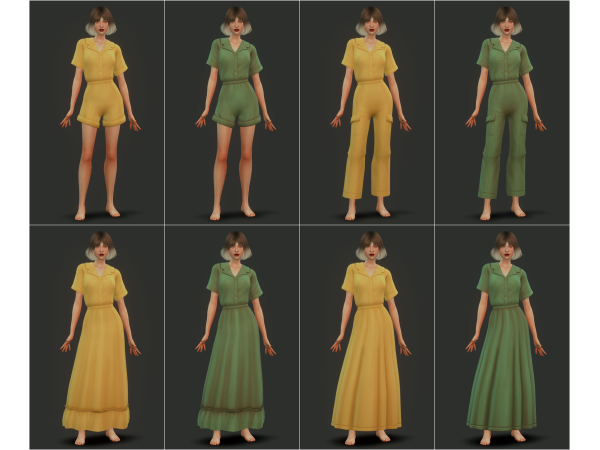 Maxis Match Set Mariam by satterlly - The Sims 4 Custom Content