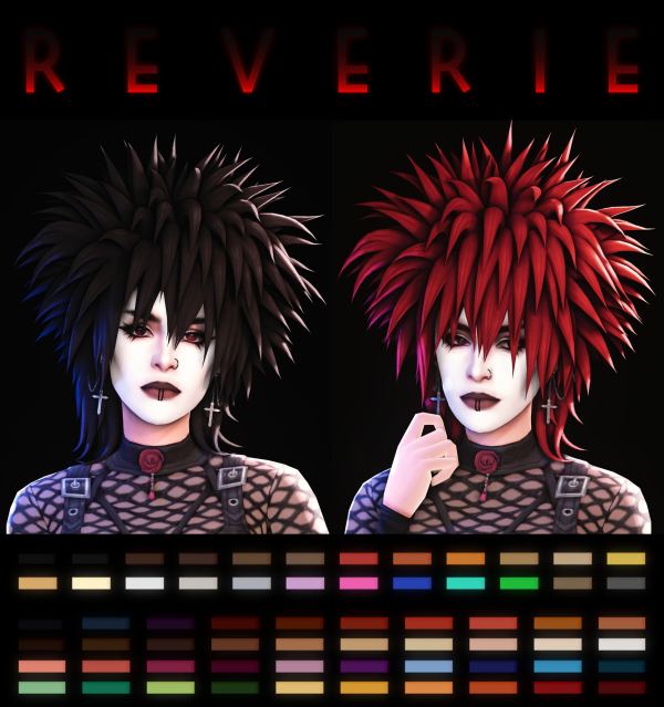 Maxis Match SIMANDY Reverie Hair by simsfinds - The Sims 4 Custom Content
