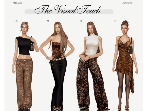 Alpha THE VISUAL TOUCH VOL I ft Arwen Andersen by yoursimhannah - The Sims 4 Custom Content