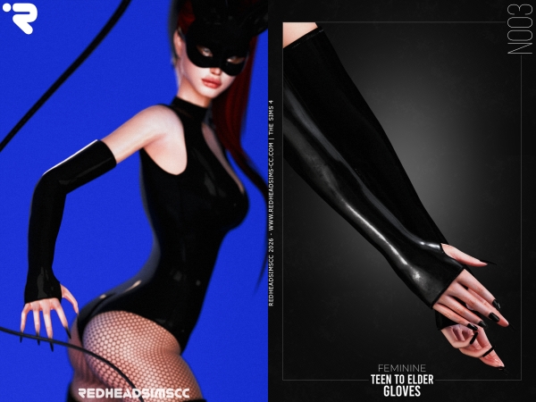 Alpha AF GLOVES N003 - The Sims 4 Custom Content