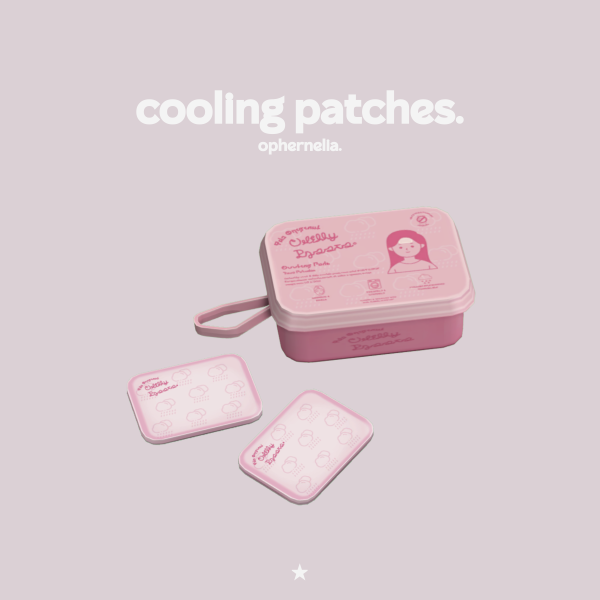Maxis Match chilly breeze cooling patches by simsfinds - The Sims 4 Custom Content