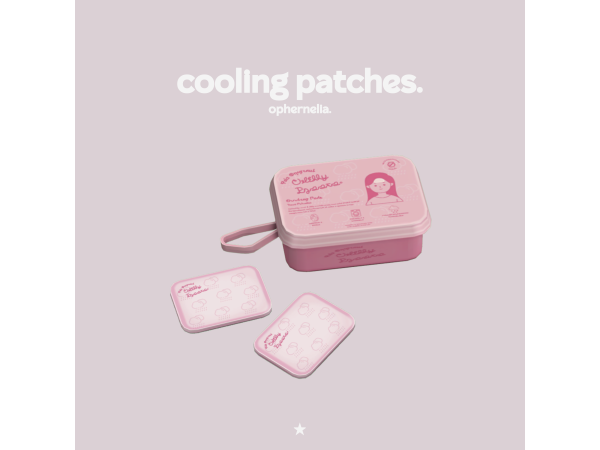 Maxis Match chilly breeze cooling patches by ophernelia - The Sims 4 Custom Content