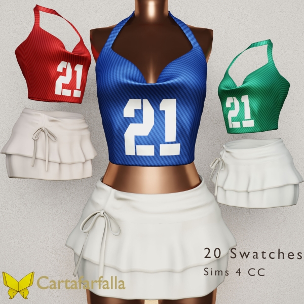 Alpha Cartafarfalla Bravelle by cartafarfalla - The Sims 4 Custom Content