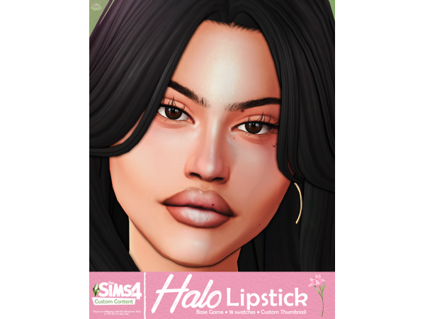 Maxis Match Halo Lipstick by dhream - The Sims 4 Custom Content