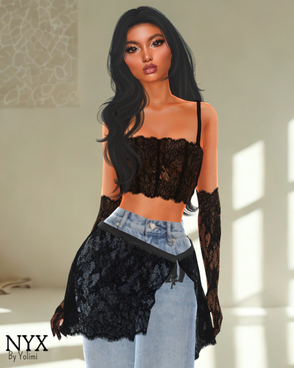 Alpha Nyx Laurent 8 Outfits by yolimi - The Sims 4 Custom Content