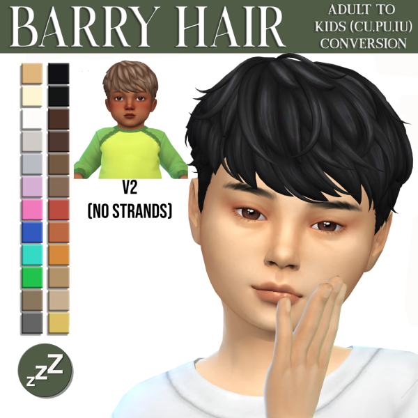 Maxis Match JOHNNYSIMS HAIR CONVERSIONS by simsfinds - The Sims 4 Custom Content