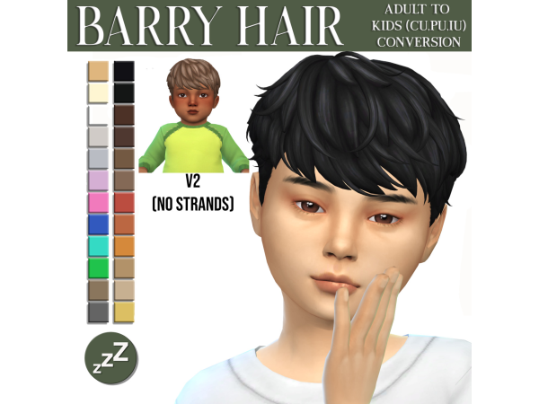 Maxis Match JOHNNYSIMS HAIR CONVERSIONS by sleepyz - The Sims 4 Custom Content