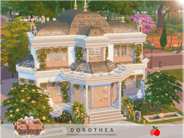 Mix Tea Time Dorothea - The Sims 4 Custom Content