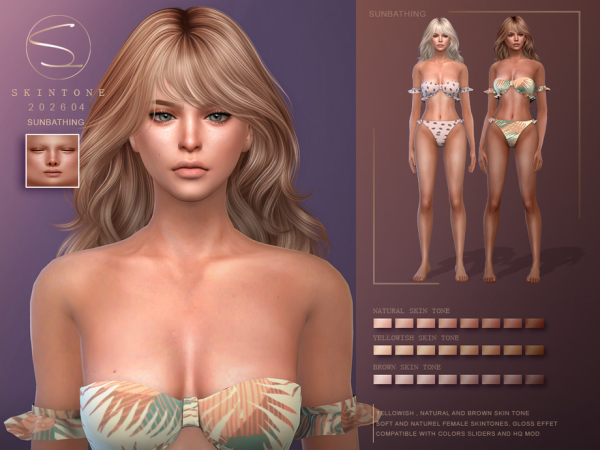 Alpha sclub_ts4_skin_ 0426 F Club by S - The Sims 4 Custom Content