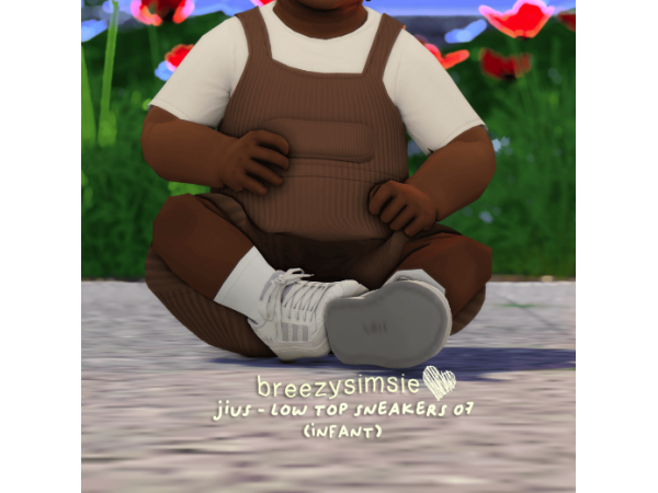 Maxis Match Jius Low Top Sneakers 07 by breezysimsie - The Sims 4 Custom Content